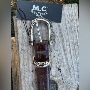 Brand New Marc Chantal Leather Belt​